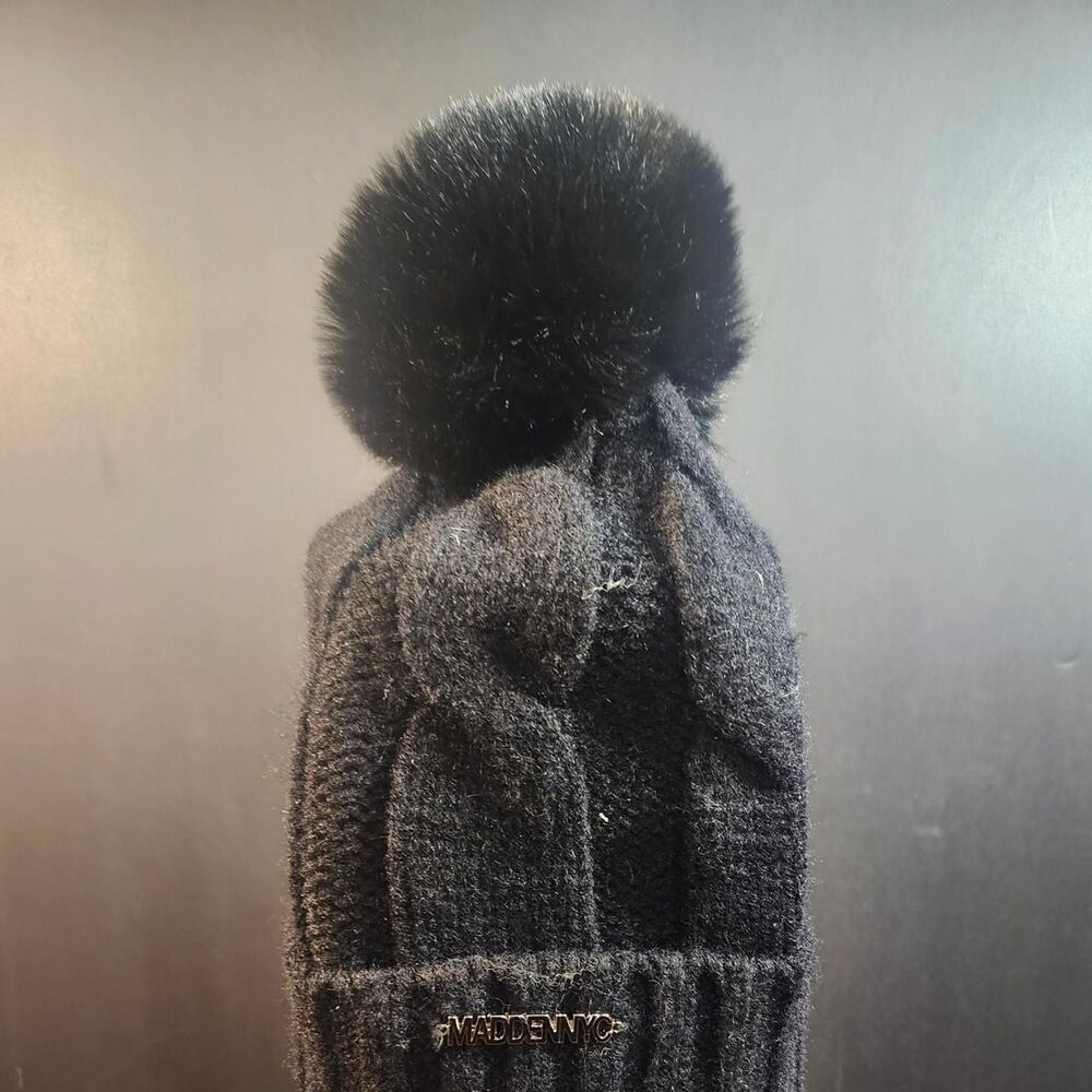 Madden-girl Women's Black and Grey Hat